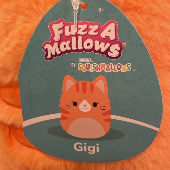 NWT 12” Gigi the Orange Cat Fuzzamallow Squishmallow - Picture 5 of 6